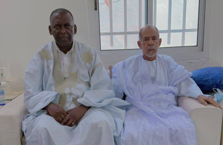 الرئيسان، الخليل الطيب، وبيرام الداه اعبيد