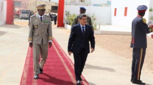 الأمين العام لوزارة الداخلية رفقة اللواء أبو المعالي